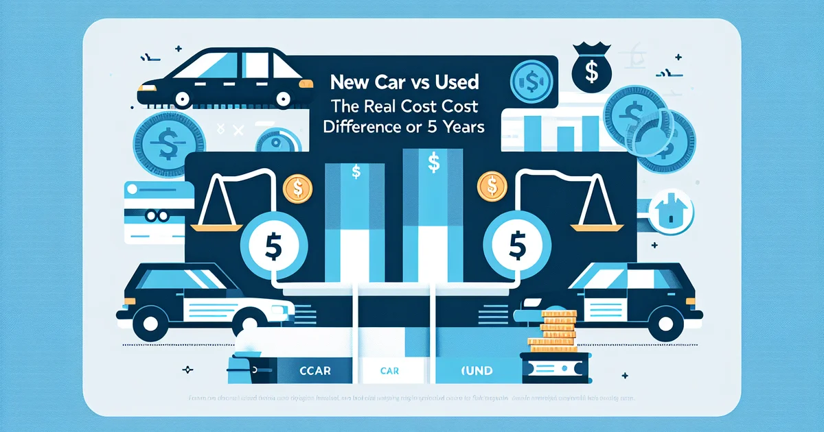New Car vs Used Car Cost: Real 5-Year Ownership Gap